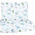 Детский комплект постельного белья Ciraf Dino 120x160 см, синий/зеленый