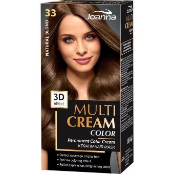 Крем-краска для волос Joanna Multi Cream Color натуральный блонд 33