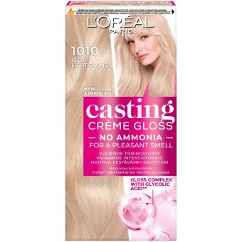 Легкий тон для волос L'Oréal Paris Casting Crème Gloss Glossy Blonds 1010 ледяной светлый блондин
