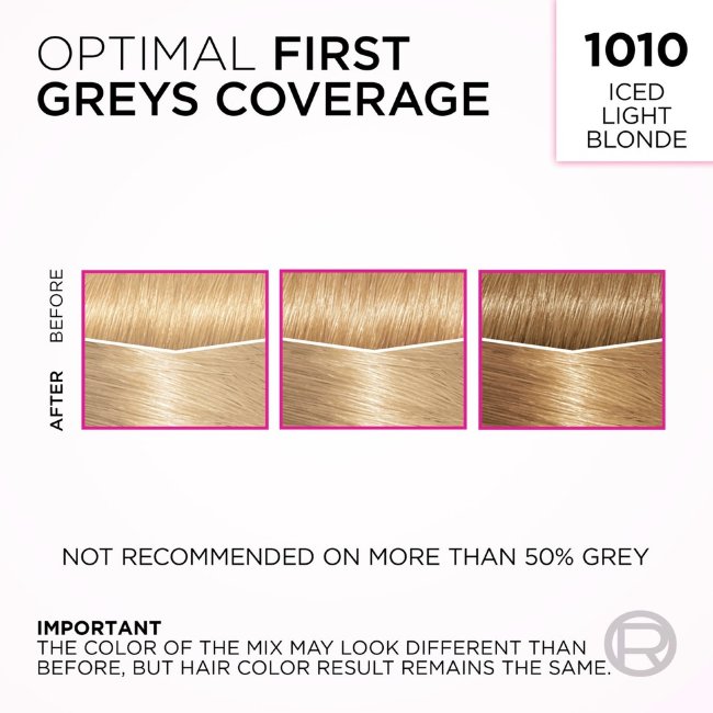 Легкий тон для волос L'Oréal Paris Casting Crème Gloss Glossy Blonds 1010 ледяной светлый блондин