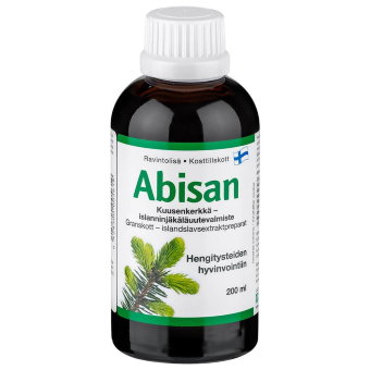 Сироп от кашля хвойный Abisan 200 мл Hankintatukku Сироп от кашля хвойный Abisan 200 мл Hankintatukku