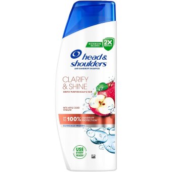 Шампунь для волос Head & Shoulders Clarify & Shine с яблочным уксусом 250 мл