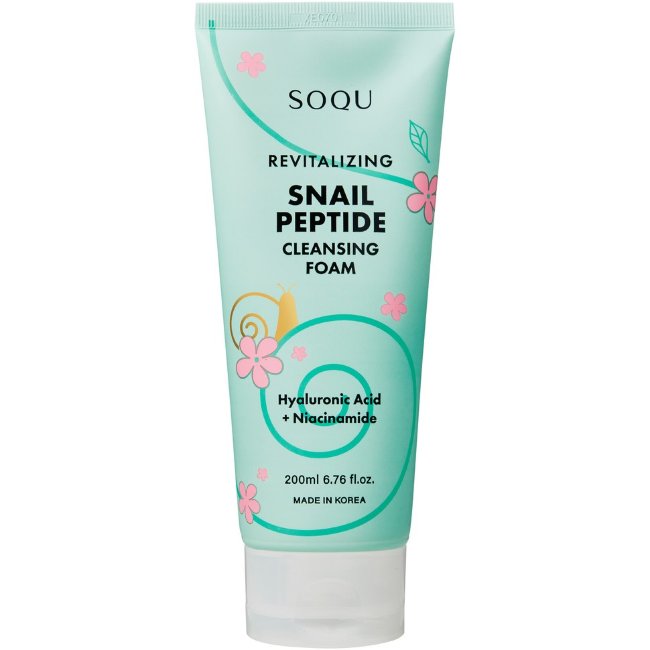 Пенка для умывания с пептидами улитки Soqu 200 мл Пенка для умывания с пептидами улитки Soqu 200 мл