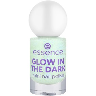 Мини лак для ногтей essence GLOW IN THE DARK 01 5 мл