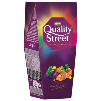 Конфеты ирис в шоколаде ассорти Nestle Quality Street 265 гр