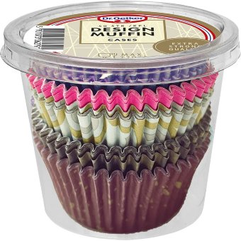 Бумажные формочки для кексов Dr. Oetker Muffinsformer 50 шт/уп