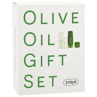 Подарочный набор Ziaja oliivi (включает крем для лица 50 мл, крем для области вокруг глаз 15 мл, крем для рук и ногтей 80 мл)