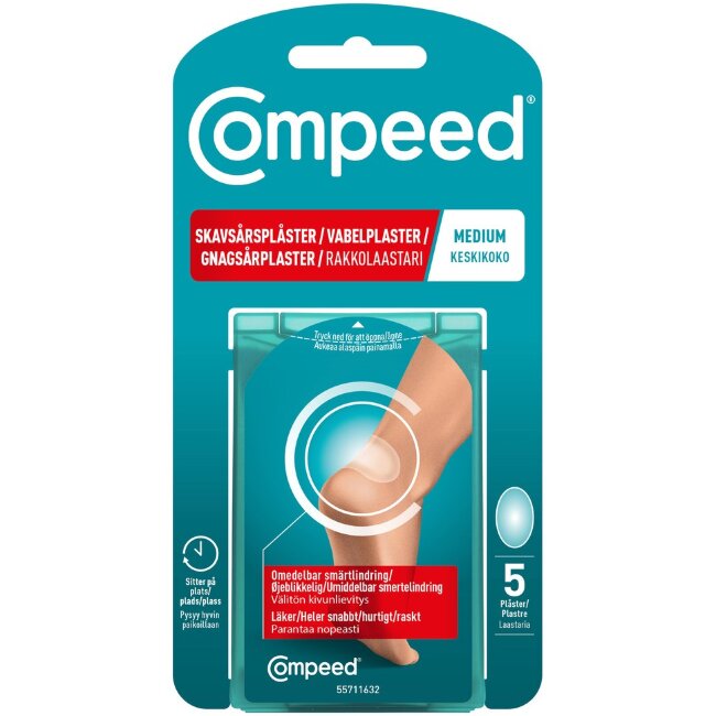 Пластырь от мозолей Compeed medium 5 шт Пластырь от мозолей Compeed medium 5 шт