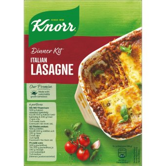 Листы лазаньи с соусом KNORR 262 гр Листы лазаньи с соусом KNORR 262 гр