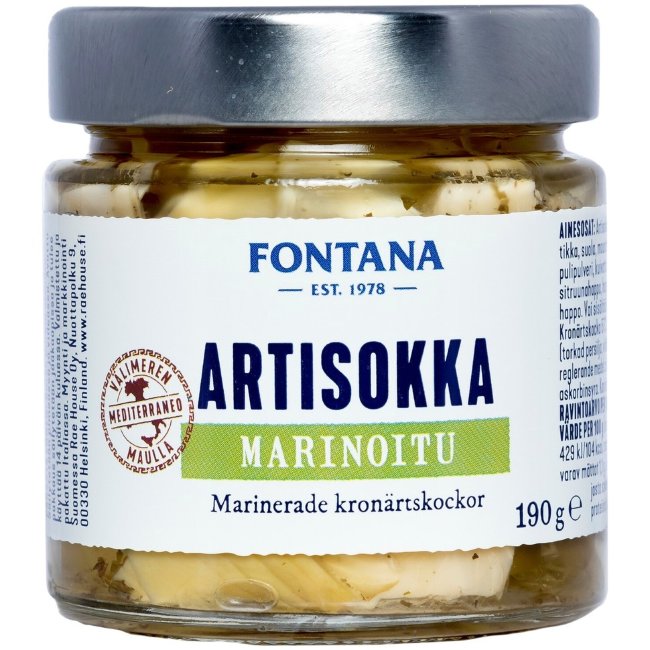 Маринованные артишоки Fontana 190 гр