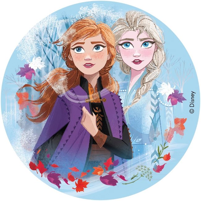 Съедобное изображение для торта Frozen