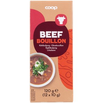 Кубики бульонные говяжьи Coop 120 гр Кубики бульонные говяжьи Coop 120 гр