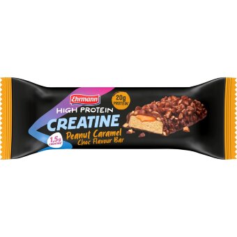 Протеиновый батончик Ehrman High Protein с арахисовой карамелью и шоколадом с креатином 60 гр Протеиновый батончик Ehrman High Protein с арахисовой карамелью и шоколадом с креатином 60 гр