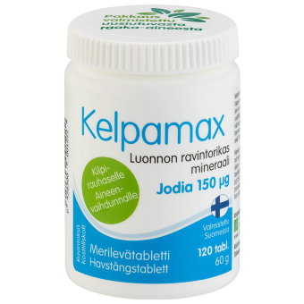 Морские водоросли Kelpamax 120 таблеток Hankintatukku Морские водоросли Kelpamax 120 таблеток Hankintatukku