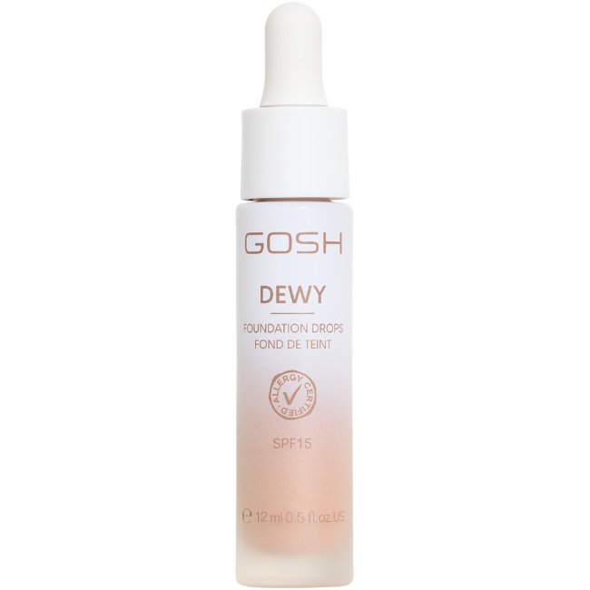 Тональная основа Gosh Dewy Foundation Drops 008 Tan 12 мл