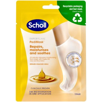 Маска для ног Scholl PediMask с тройным маслом