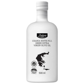 Высококачественное греческое оливковое масло первого холодного отжима CHANIA KRITIS Deluxe 500 мл