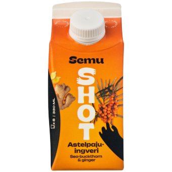 Шот с облепихой и имбирем 330 мл