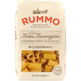 Паста Mezzi rigatoni no 51 Rummo 500 гр