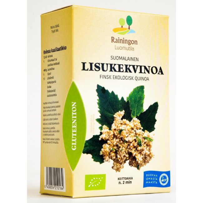 Безглютеновая органическая киноа Rainingon Luomutila 500 гр
