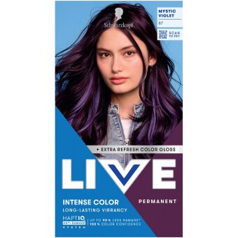 Постоянная краска для волос Schwarzkopf LIVE 87 Mystic Violet