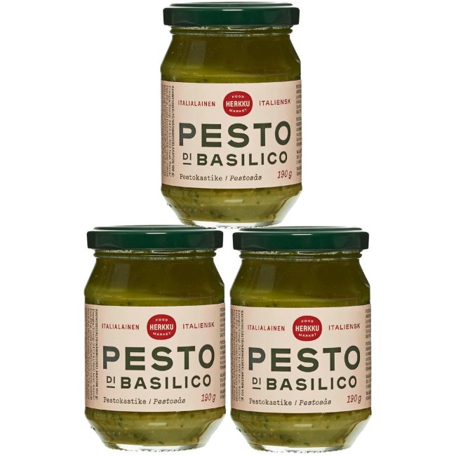 Песто соус Herkku Pesto Di Basilico 190 гр