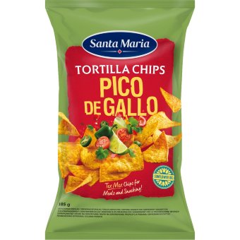 Чипсы из тортильи Santa Maria 185 гр Pico de Gallo