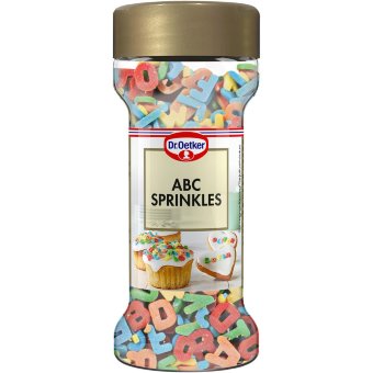 Декоративная посыпка Dr. Oetker ABC Sprinkles 40 гр