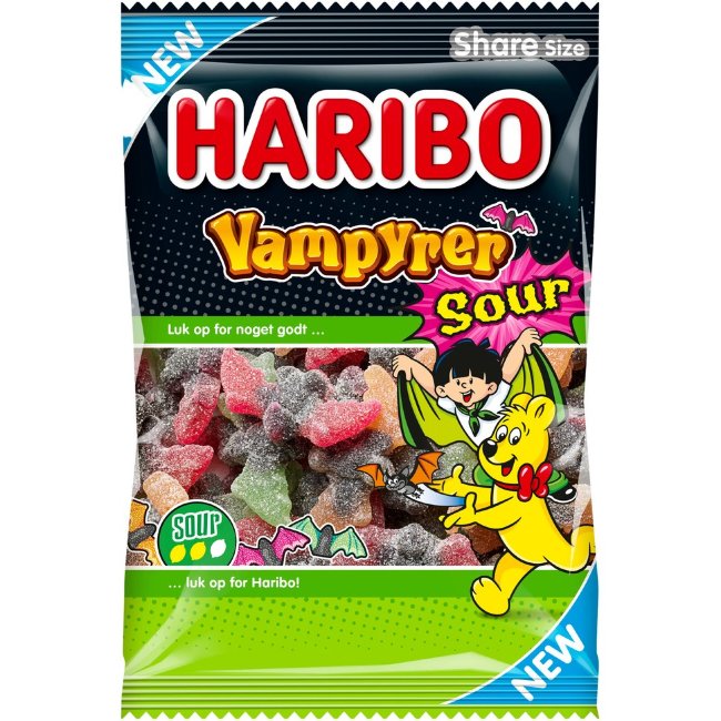 Мармелад HARIBO Vampyrer Sour 375 гр