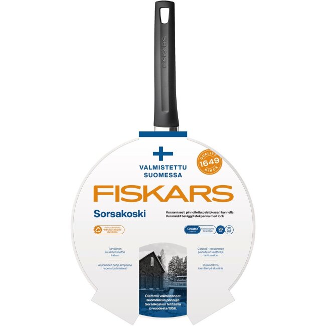 Жаровня Fiskars Sorsakoski 26 см, керамическая