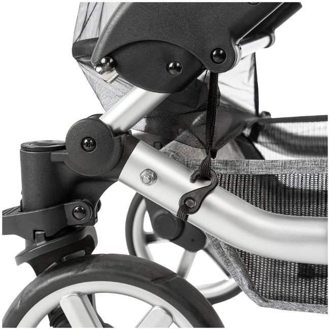 Солнцезащитная и от насекомых накидка Reer ShineSafe для детских колясок серая