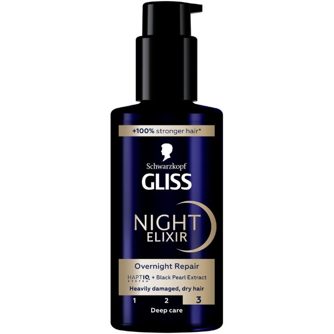 Ночной эликсир для восстановления волос Schwarzkopf Night Elixir 100 мл
