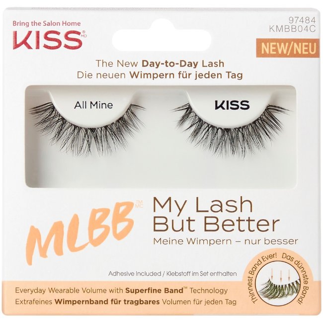 Ресницы Kiss MLBB All Mine, 1 пара