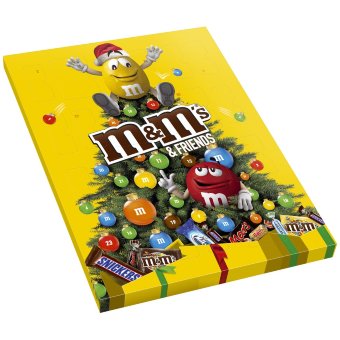 Рождественский календарь M&MS Friends 361 гр