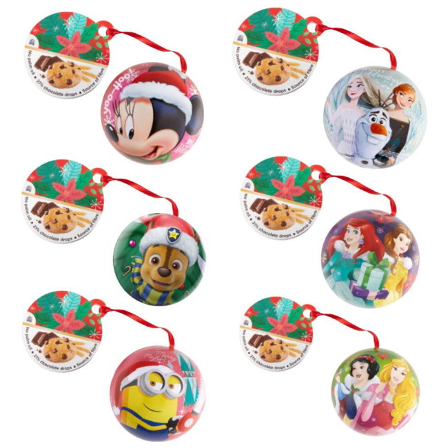 Рождественский шар с печеньем Favorina 30 гр