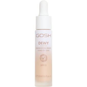 Тональная основа Gosh Dewy Foundation Drops 004 Fair 12 мл Тональная основа Gosh Dewy Foundation Drops 004 Fair 12 мл