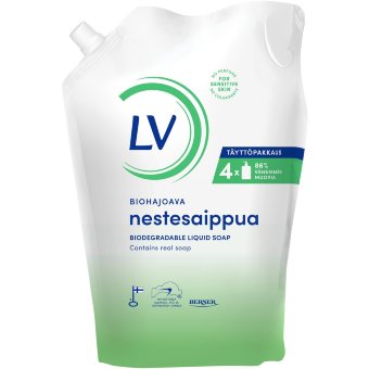 Биоразлагаемое жидкое мыло LV 1,2 л сменный блок