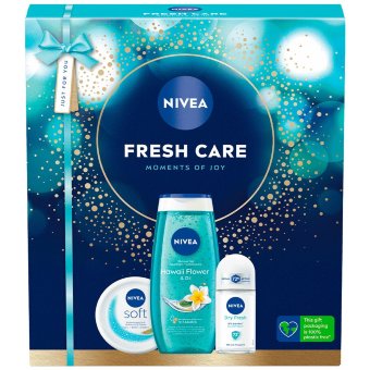 Подарочный набор NIVEA Fresh Care 2025 (3 продукта)