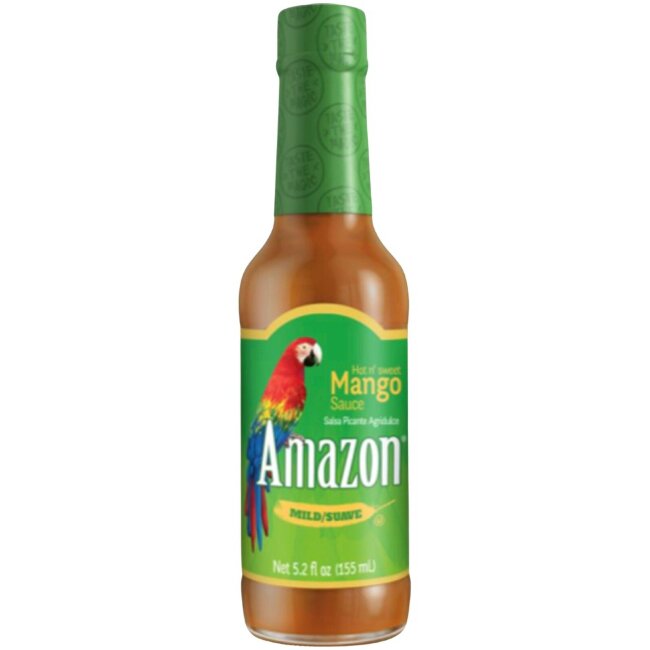 Пряный соус Amazon Hot n' Sweet Mango 155 мл Пряный соус Amazon Hot n' Sweet Mango 155 мл