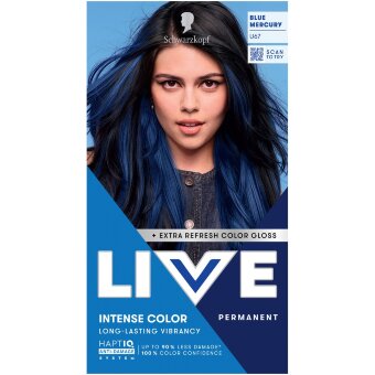 Постоянная краска для волос Schwarzkopf LIVE U67 Blue Mercury