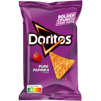 Кукурузные чипсы с паприкой Doritos Pure 170 гр