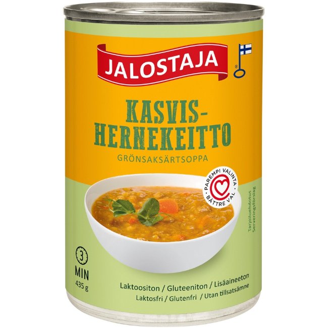 Овощной гороховый суп Jalostaja 435 гр