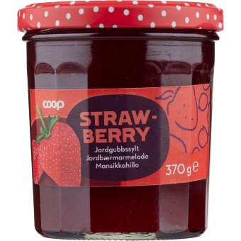 Клубничный джем Coop 370 гр