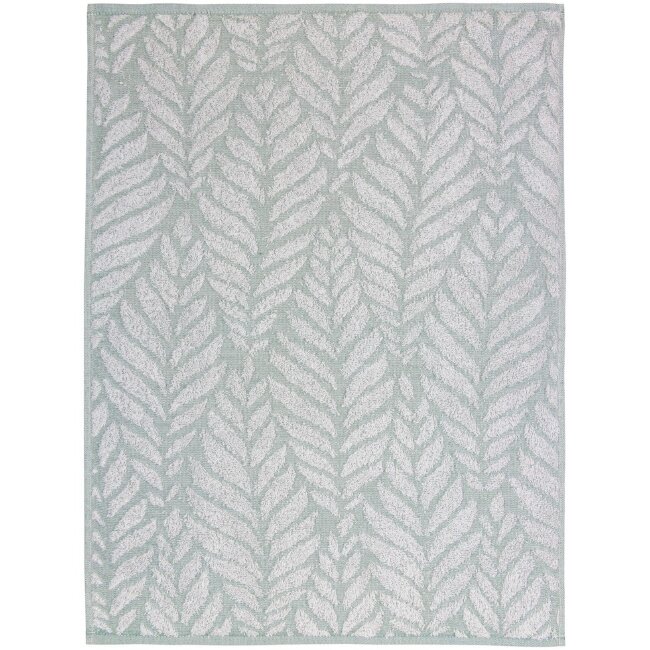Ручное полотенце House Leaf 50x70 см, зеленое