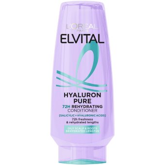 Кондиционер L'Oréal Paris Elvital Hyaluron Pure для волос, нуждающихся в увлажнении, 200 мл Кондиционер L'Oréal Paris Elvital Hyaluron Pure для волос, нуждающихся в увлажнении, 200 мл