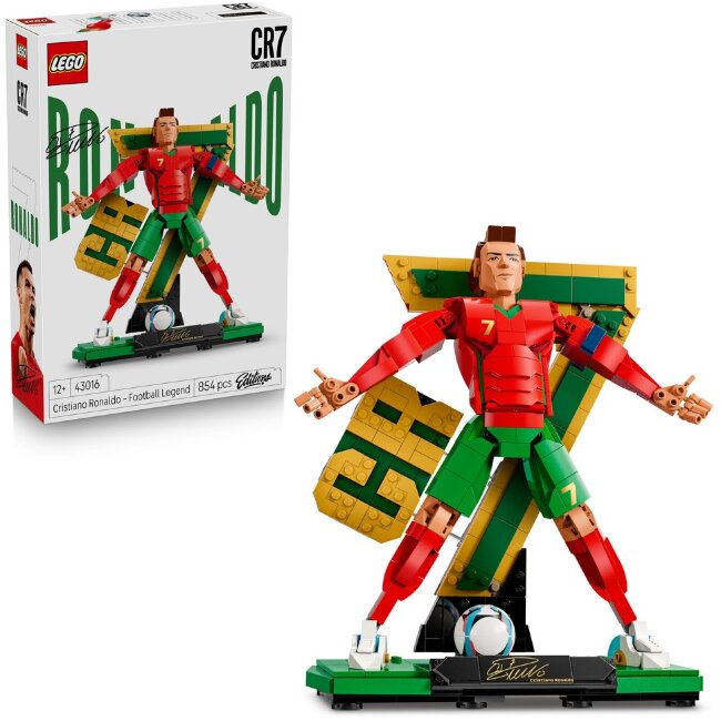 Конструктор LEGO® Editions Football 43016 Cristiano Ronaldo – футбольная легенда Конструктор LEGO® Editions Football 43016 Cristiano Ronaldo – футбольная легенда