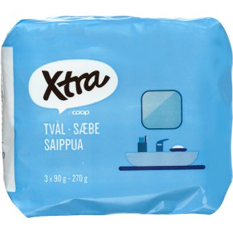 Мыло туалетное X-tra 3 х 90 гр