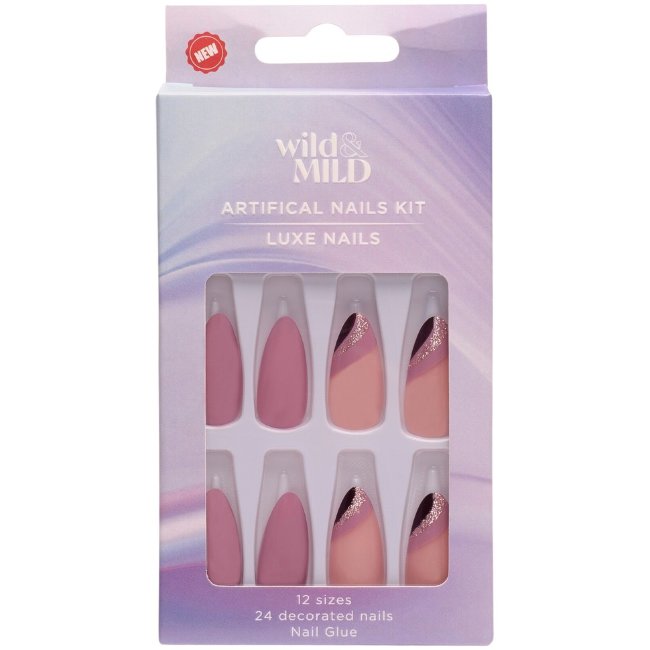 Набор накладных ногтей WM082 Moon Queen Wild&Mild N24