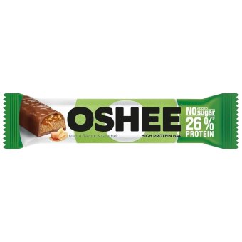 Протеиновый батончик OSHEE с арахисом и карамелью 49 гр Протеиновый батончик OSHEE с арахисом и карамелью 49 гр
