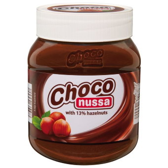 Шоколадно - ореховая паста Choco Nussa, 400г
